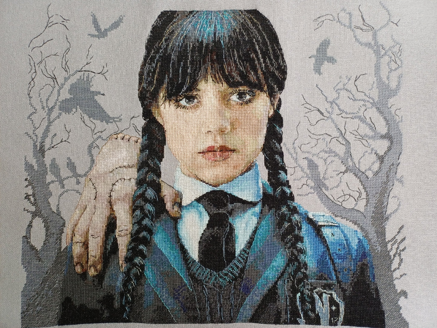 Wednesday Cross Stitch Pattern
