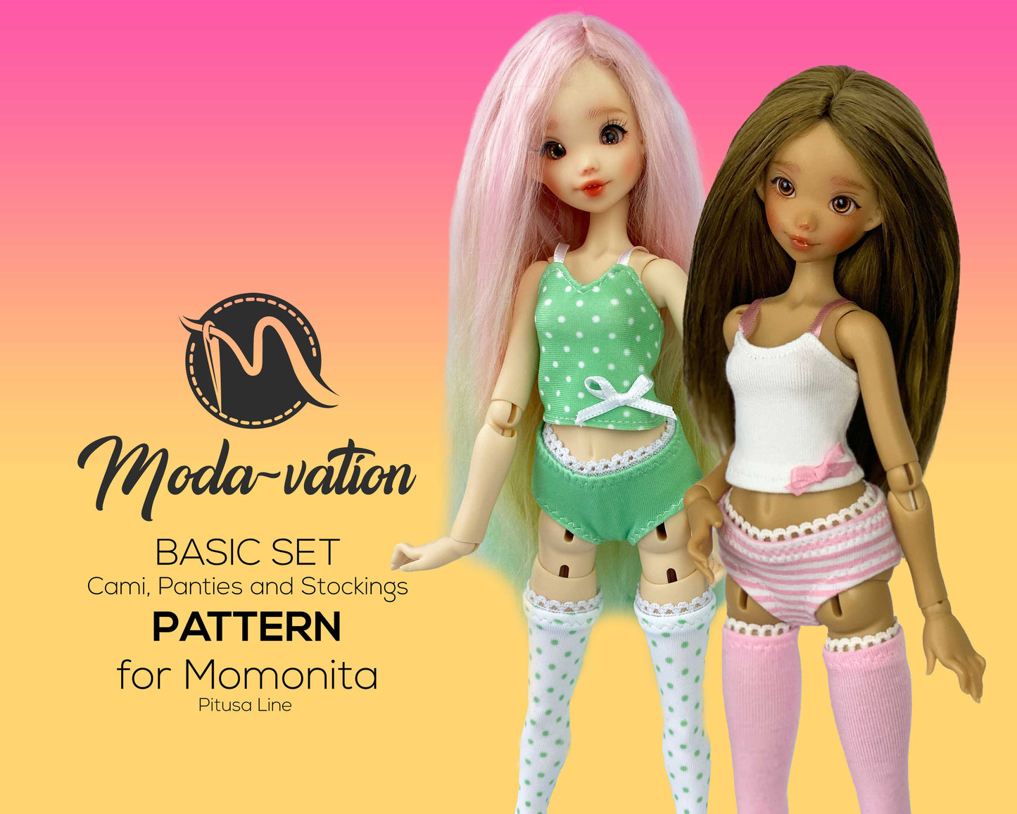 Basic Set for Momonita Doll (27cm)