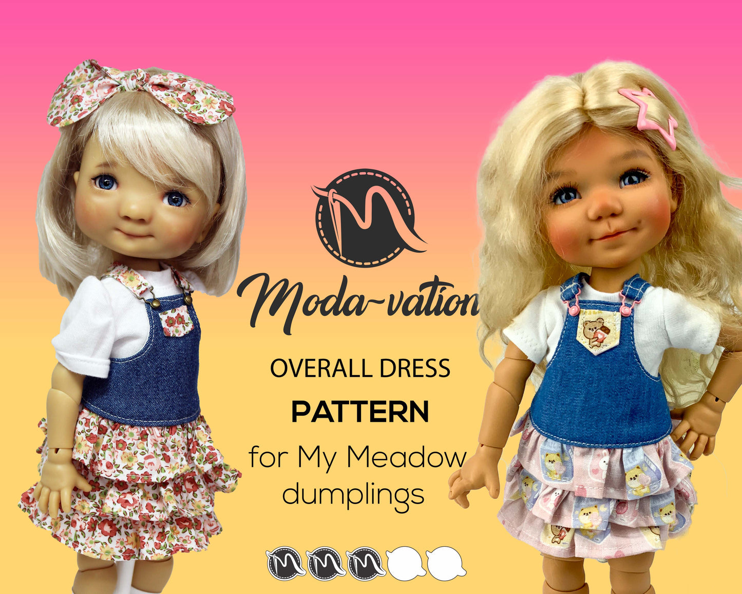 My Meadow Dumplings Skirtall pattern.