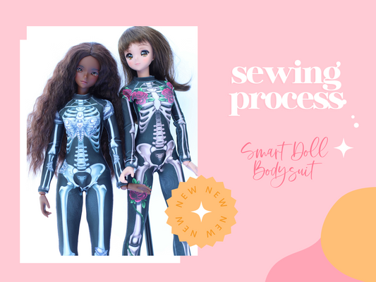 Bodysuit step-by-step sewing process.