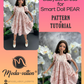 Pear Smart Doll PATTERN. Babydoll Dress Pattern for Smartdoll Pears. PDF file. Doll clothes patterns pdf. Smart Doll Pear Clothes