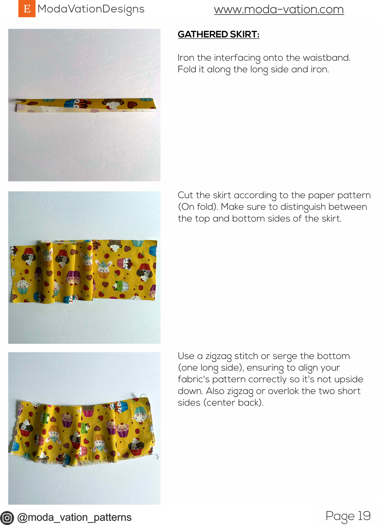 Smart Doll Pear Body PATTERN for beginners. Oversized Crop Top, Gathered Skirt, and Headbands. Smart Doll Pear Body Clothes.