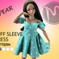PDF Pattern: Puff Sleeve Dress for Pear Body Smart Doll | Easy Sewing Project