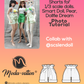 Paper Bag Shorts Bundle ONE. Sewing Pattern for Smart Doll, Pear and Dollfie Dream. Step-by-step. Doll clothes patterns PDF.