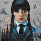 Wednesday Cross Stitch Pattern