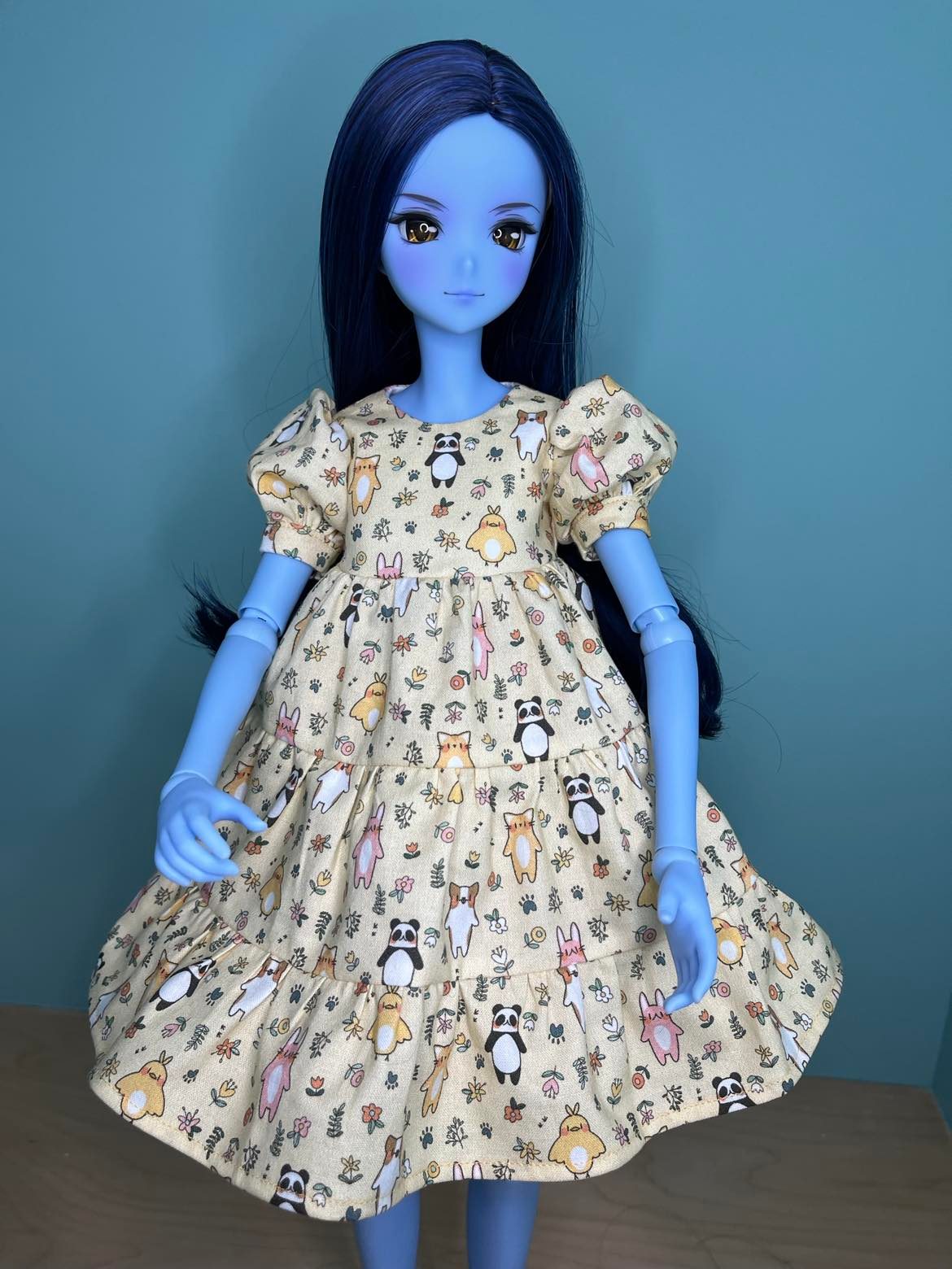 Smart Doll PATTERN. Babydoll Dress Pattern for Smartdoll. PDF file. Doll clothes patterns pdf. Smart Doll Clothes