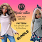 Smart Doll and Minifee Doll Bundle. Cowl Neck Sweater