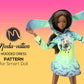 Hooded Dress pattern for Smart Doll. Fits Medium Smooth Bust and Small default bust.
