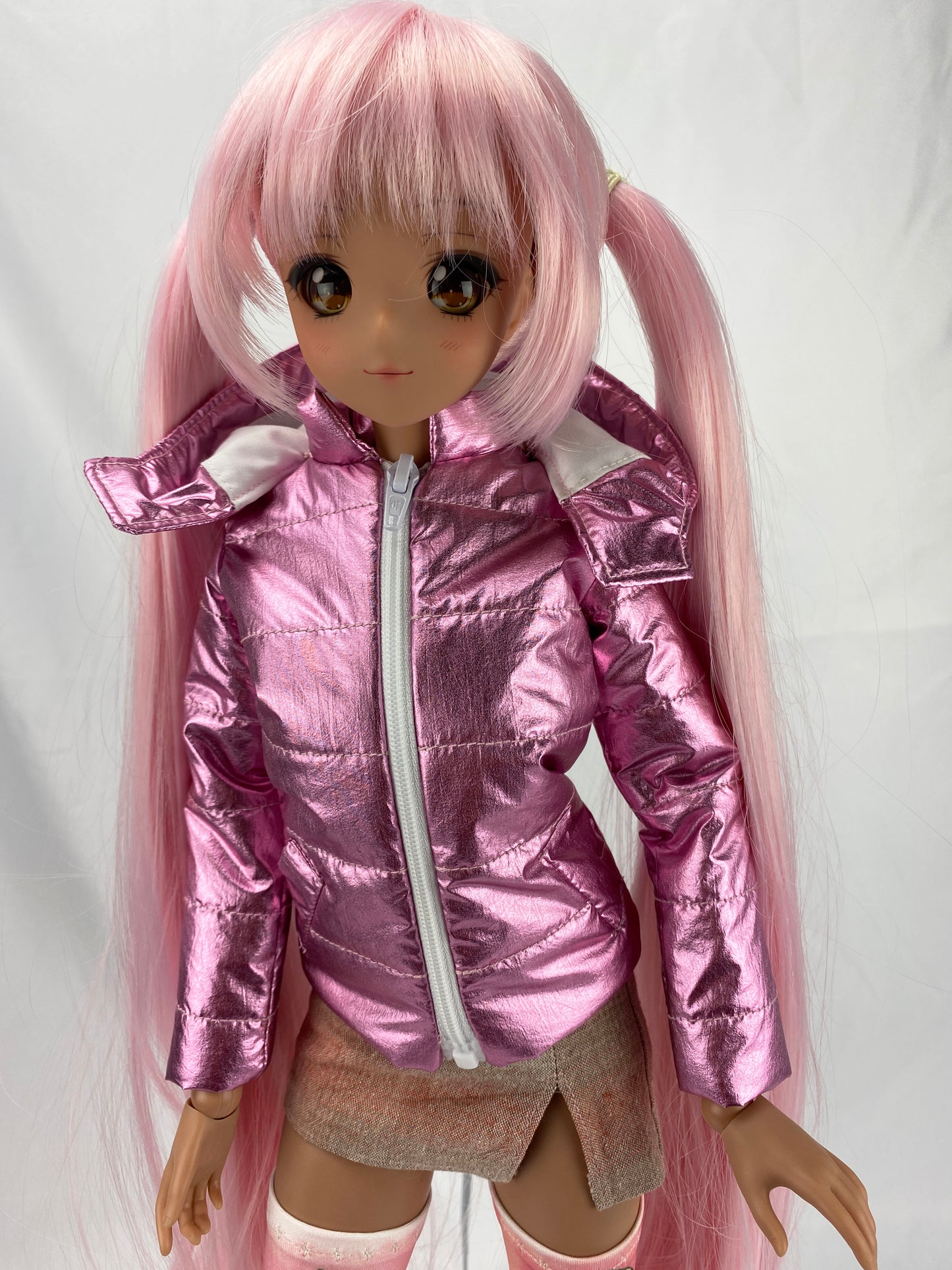 Down Jacket Pattern for Smart Doll. Fits default and medium smooth bust. Doll clothes patterns pdf. Smart Doll Clothes