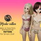 Smart Doll Lingerie Set Pattern. Smart Doll Clothes.  Bra Smartdoll Panties Robe Doll Clothing Sewing DIY. Doll clothes patterns pdf