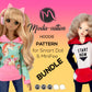 Smart Doll and Minifee Hoodie Bundle Digital Pattern.