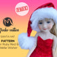 FREE SANTA HAT PATTERN for Ruby Red Doll and Wellie Wisher with subscription!