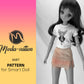Smart Doll Skirt Pattern. Instant Digital Download. Pattern for Smart Doll. Digital Download. Doll clothes patterns pdf. Smart Doll Clothes