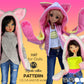DOLL HAT pattern for 1/3, 1/4 and 1/6 scale doll, Smart Doll, MInifee, Momoni, Digital Download, Doll clothes patterns pdf
