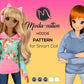 Smart Doll Hoodie Printable Pattern