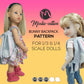 Backpack pattern for dolls. Fit Smart doll, Ruby Red, Gotz, AG and other dolls. Two sizes in this tutorial with a lot of pictures
