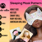 Sleeping Mask Pattern. SPA mask pattern for adults, kids and dolls. Beginner friendly. Mother-daughter project.
