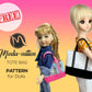 Tote bag pattern  for dolls. Read please description to find out how to get it for FREE. Doll clothes patterns pdf.